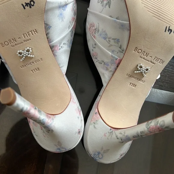 Antonio Melani x Born on Fifth Arden Floral Bow Family Matching Dress Sandals - Picture 9 of 16